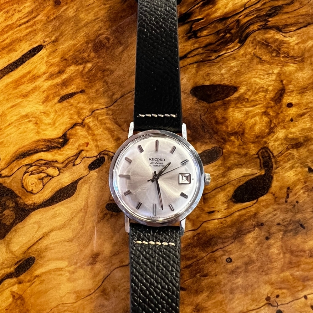 Rare!! Record (Longines) Men's Watch!
